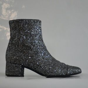 Carel Paris Glitter Chelsea Bootie